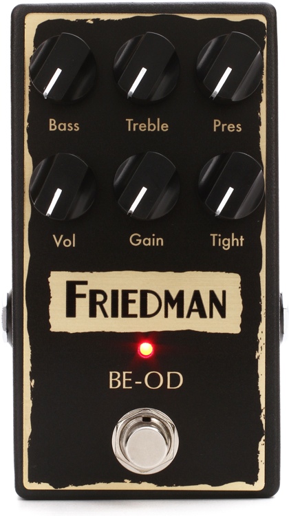 Friedman BE-ODを弾いてみた！音やレビュー！比較も！ | エフェクター 